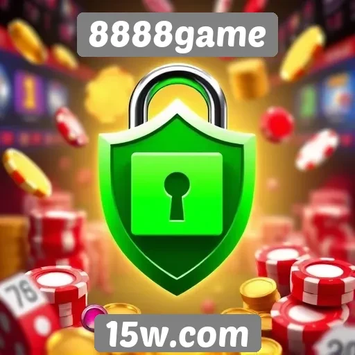 Recursos de segurança no site 8888game