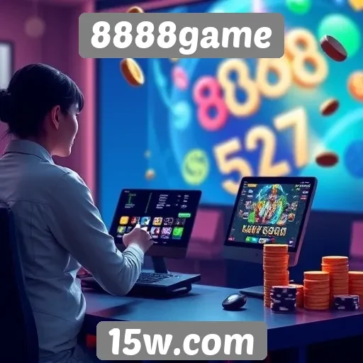 Experiência do usuário no site 8888game